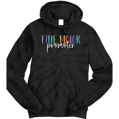 Fine Motor Promoter FUNNY Occupational Therapy Sensory LOVE Tie Dye Hoodie