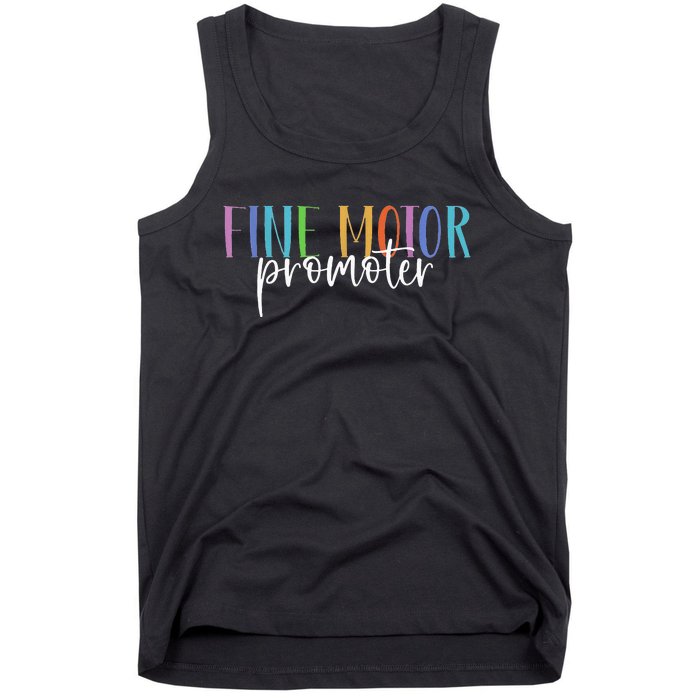 Fine Motor Promoter FUNNY Occupational Therapy Sensory LOVE Tank Top