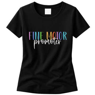 Fine Motor Promoter FUNNY Occupational Therapy Sensory LOVE Womens T-Shirt