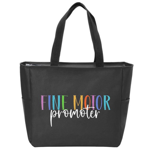 Fine Motor Promoter FUNNY Occupational Therapy Sensory LOVE Zip Tote Bag