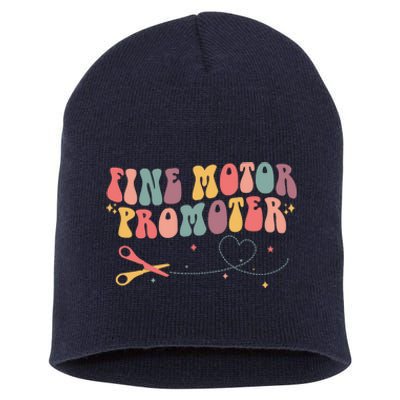 Fine Motor Promoter Occupational Therapy OT Therapist Groovy Short Acrylic Beanie