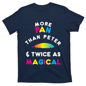 Funny More Pan Than Peter Hoodie LGBTQ Pansexual Pride Gift T-Shirt