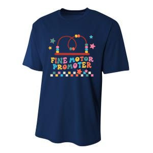 Fine Motor Promoter Cute Occupational Therapy Performance Sprint T-Shirt