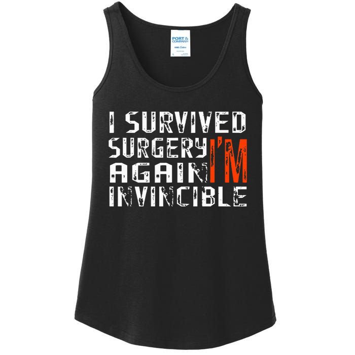 Funny Multiple Post Surgery Get Well Soon For Gift Ladies Essential Tank