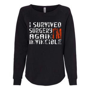 Funny Multiple Post Surgery Get Well Soon For Gift Womens California Wash Sweatshirt