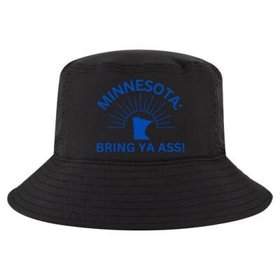 Funny Minnesota Pride Bring Ya Ass Great Gift Cool Comfort Performance Bucket Hat