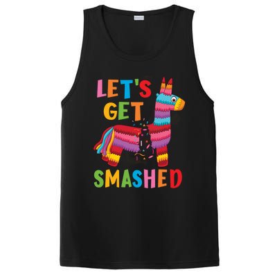 Funny Mexican Party Pinata LetS Get Smashed Gift PosiCharge Competitor Tank