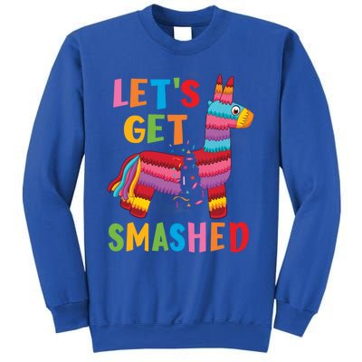 Funny Mexican Party Pinata LetS Get Smashed Gift Sweatshirt