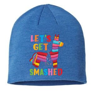 Funny Mexican Party Pinata LetS Get Smashed Gift Sustainable Beanie