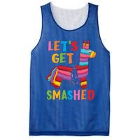 Funny Mexican Party Pinata LetS Get Smashed Gift Mesh Reversible Basketball Jersey Tank