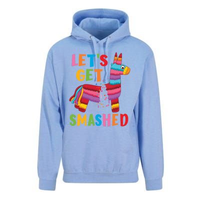 Funny Mexican Party Pinata LetS Get Smashed Gift Unisex Surf Hoodie