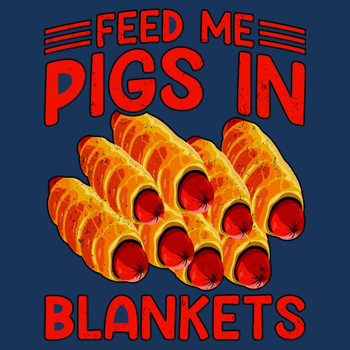 Feed Me Pigs In Blankets Flatbill Hat