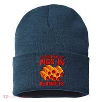 Feed Me Pigs In Blankets Sustainable Knit Beanie