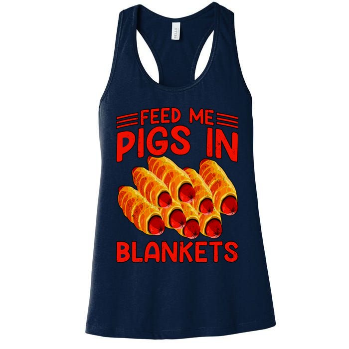 Feed Me Pigs In Blankets Womens Tank Top