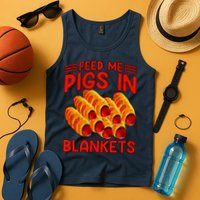 Feed Me Pigs In Blankets Tank Top