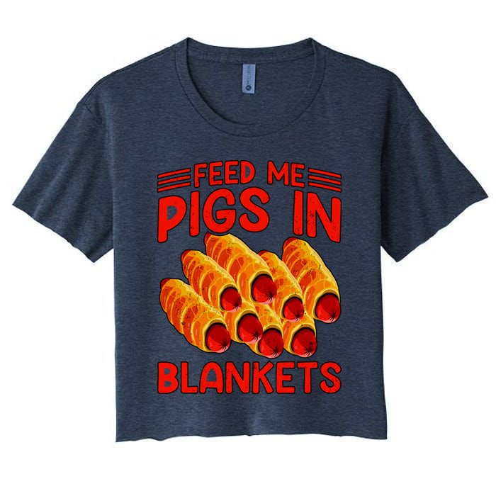 Feed Me Pigs In Blankets Crop Top