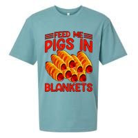 Feed Me Pigs In Blankets Sueded Cloud Jersey T-Shirt