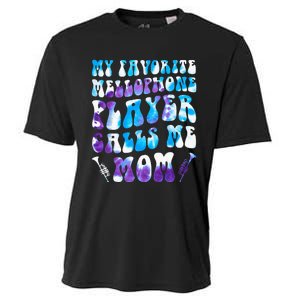 Favorite Mellophone Player Calls Me Mom Musical Instruments Cooling Performance Crew T-Shirt