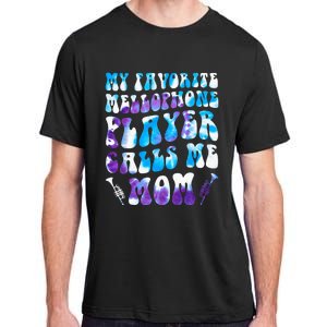 Favorite Mellophone Player Calls Me Mom Musical Instruments Adult ChromaSoft Performance T-Shirt