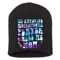 Favorite Mellophone Player Calls Me Mom Musical Instruments Short Acrylic Beanie