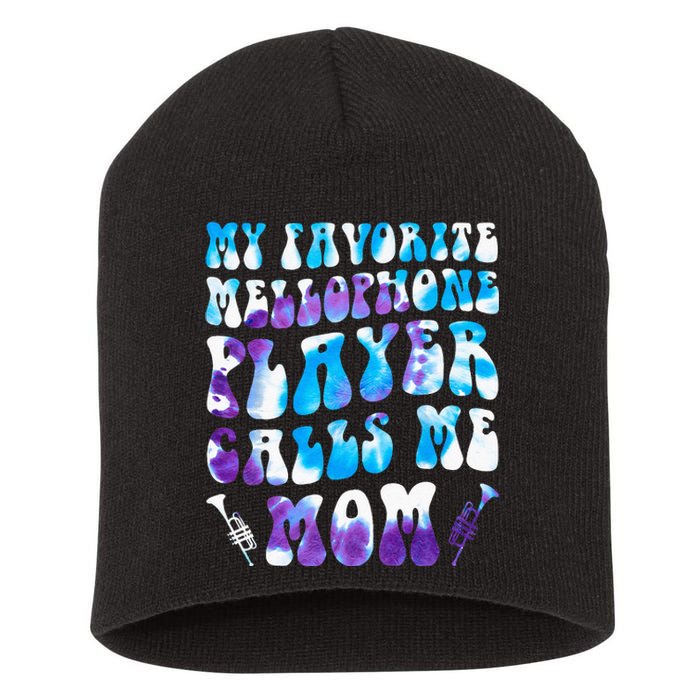 Favorite Mellophone Player Calls Me Mom Musical Instruments Short Acrylic Beanie