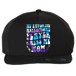 Favorite Mellophone Player Calls Me Mom Musical Instruments Wool Snapback Cap