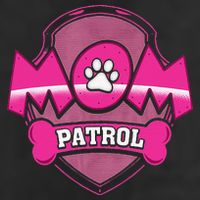 Funny Mom Patrol Dog Puppy Mom Patrol T Hat