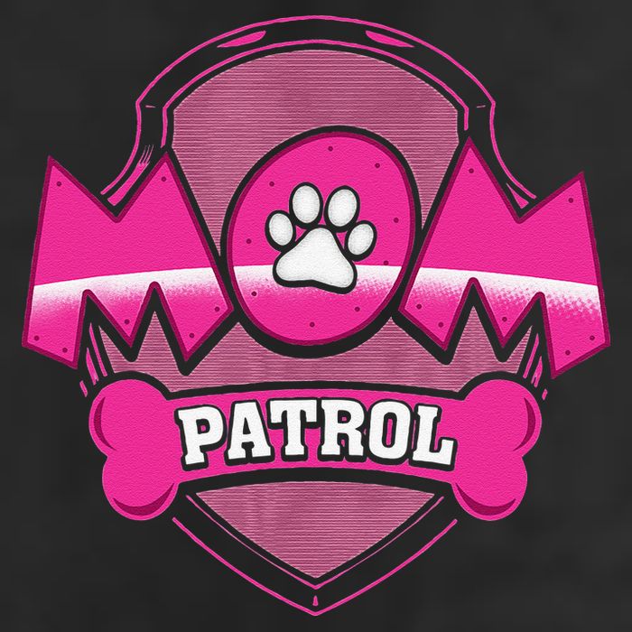 Funny Mom Patrol Dog Puppy Mom Patrol T Hat