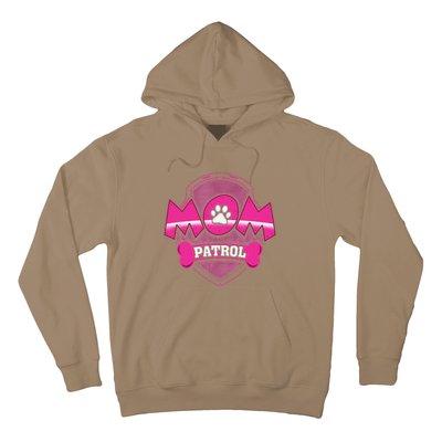 Funny Mom Patrol Dog Puppy Mom Patrol T Hoodie