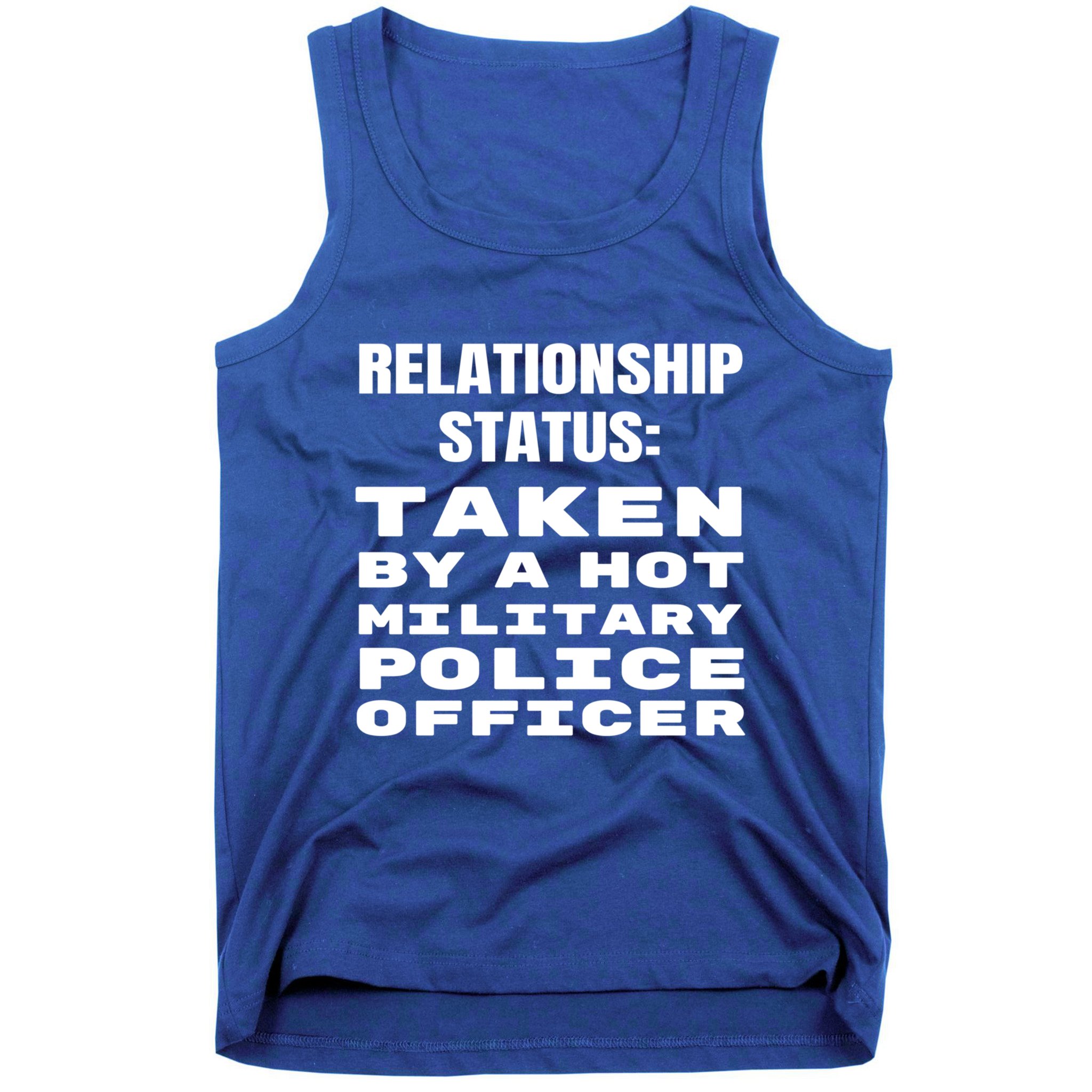 Funny Military Police Friend Friend Wife Husband Gift Tank Top