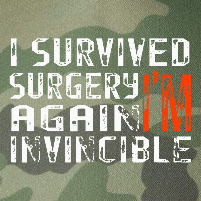 Funny Multiple Post Surgery Get Well Soon Legacy Tie Dye Trucker Hat