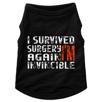 Funny Multiple Post Surgery Get Well Soon Doggie Tank
