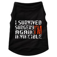 Funny Multiple Post Surgery Get Well Soon Doggie Tank
