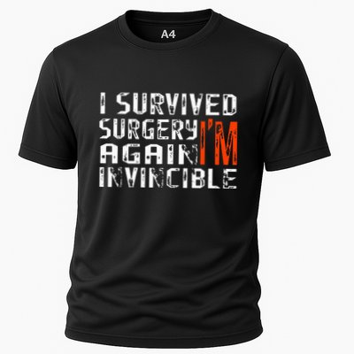 Funny Multiple Post Surgery Get Well Soon Cooling Performance Crew T-Shirt
