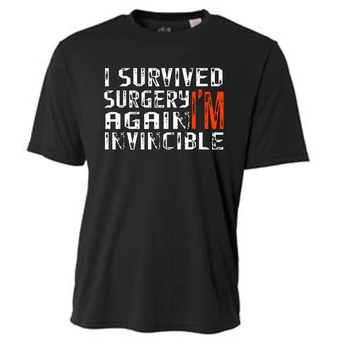 Funny Multiple Post Surgery Get Well Soon Cooling Performance Crew T-Shirt