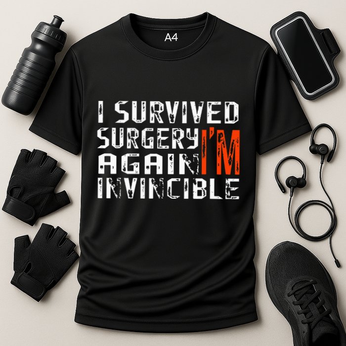 Funny Multiple Post Surgery Get Well Soon Performance Shirt
