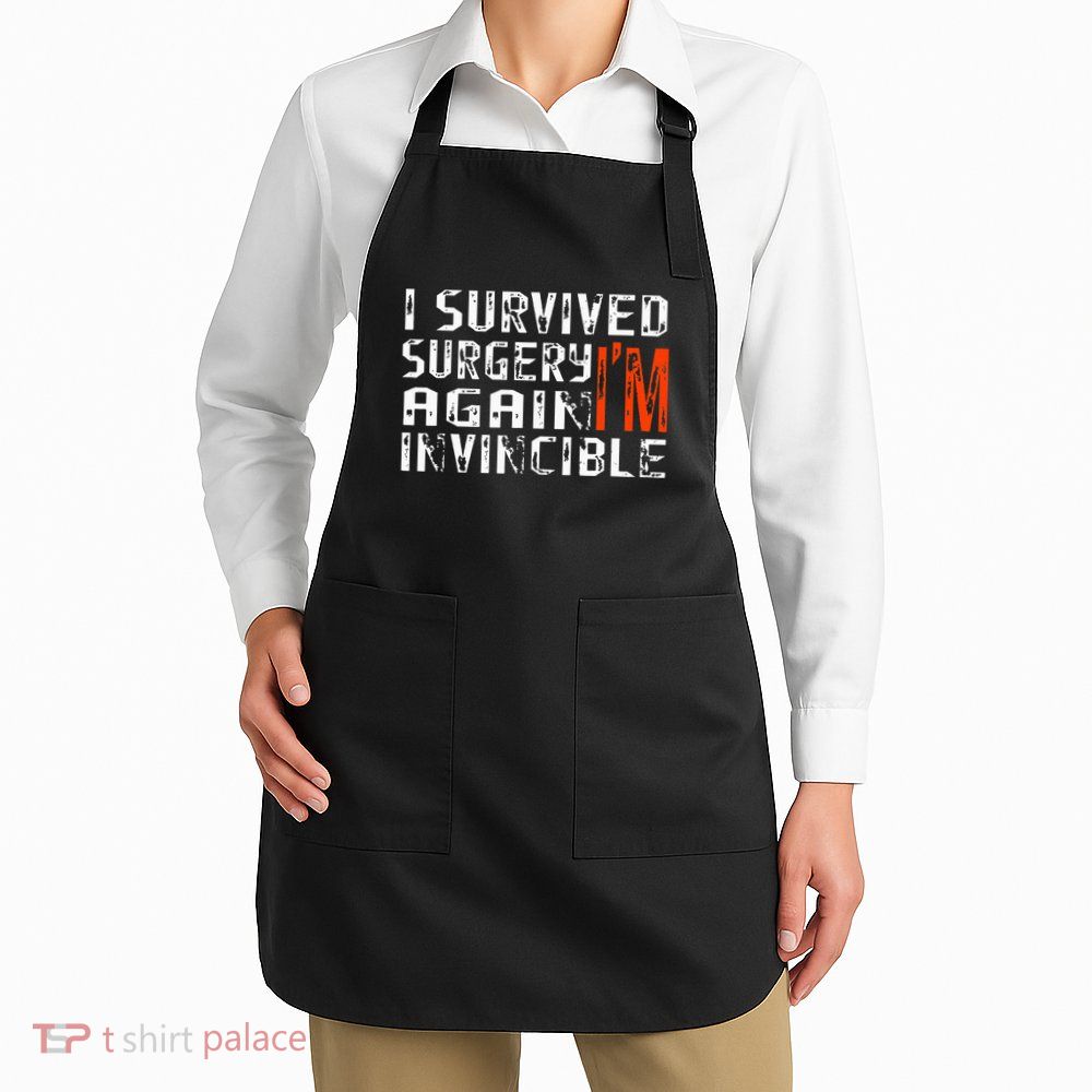 Funny Multiple Post Surgery Get Well Soon Apron