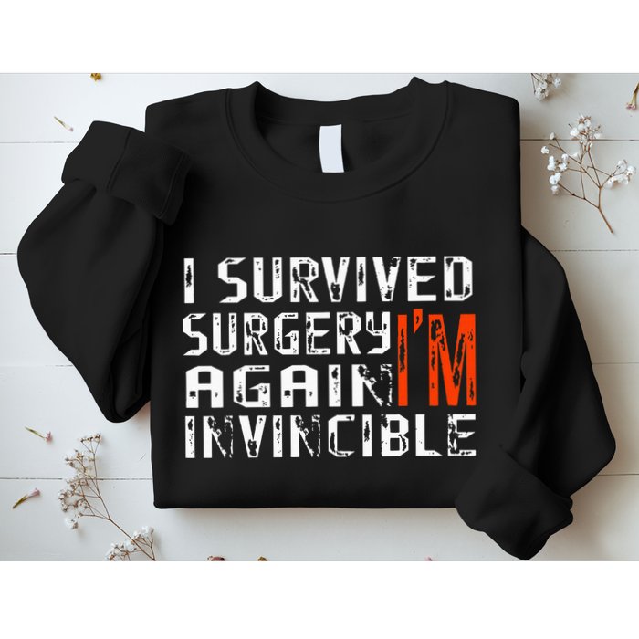 Funny Multiple Post Surgery Get Well Soon Sweatshirt
