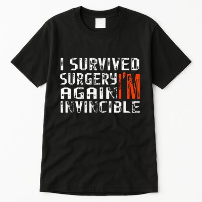 Funny Multiple Post Surgery Get Well Soon Tall T-Shirt