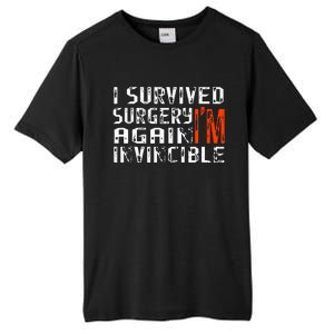 Funny Multiple Post Surgery Get Well Soon Tall Fusion ChromaSoft Performance T-Shirt