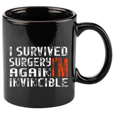 Funny Multiple Post Surgery Get Well Soon 11oz C Handle Ceramic Mug