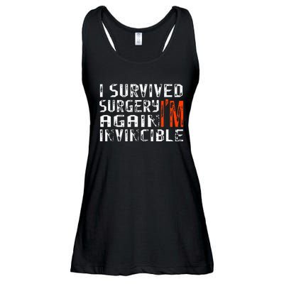 Funny Multiple Post Surgery Get Well Soon Ladies Essential Flowy Tank