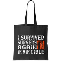 Funny Multiple Post Surgery Get Well Soon Bag