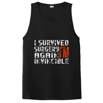 Funny Multiple Post Surgery Get Well Soon PosiCharge Competitor Tank
