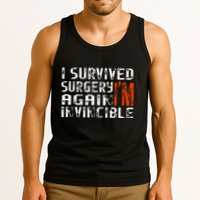 Funny Multiple Post Surgery Get Well Soon Tank Top