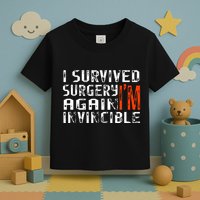 Funny Multiple Post Surgery Get Well Soon Toddler T-Shirt