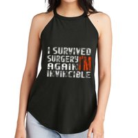 Funny Multiple Post Surgery Get Well Soon Women's Perfect Tri Rocker Tank