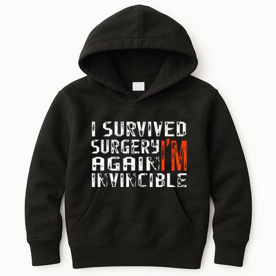 Funny Multiple Post Surgery Get Well Soon Kids Hoodie