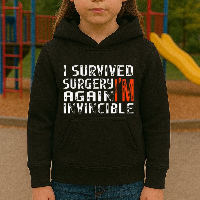Funny Multiple Post Surgery Get Well Soon Kids Hoodie