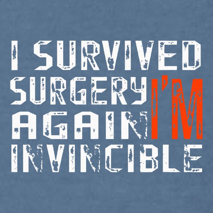 Funny Multiple Post Surgery Get Well Soon Garment-Dyed Sweatshirt